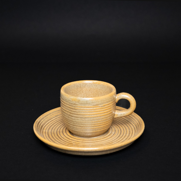 Tasse und Unterteller - Kaffeekirsche Roastery Edition