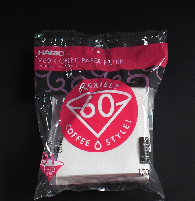 Hario Paper Filter White for 01 Dripper | 02 Dripper 100sheets - Kaffeekirsche Roastery